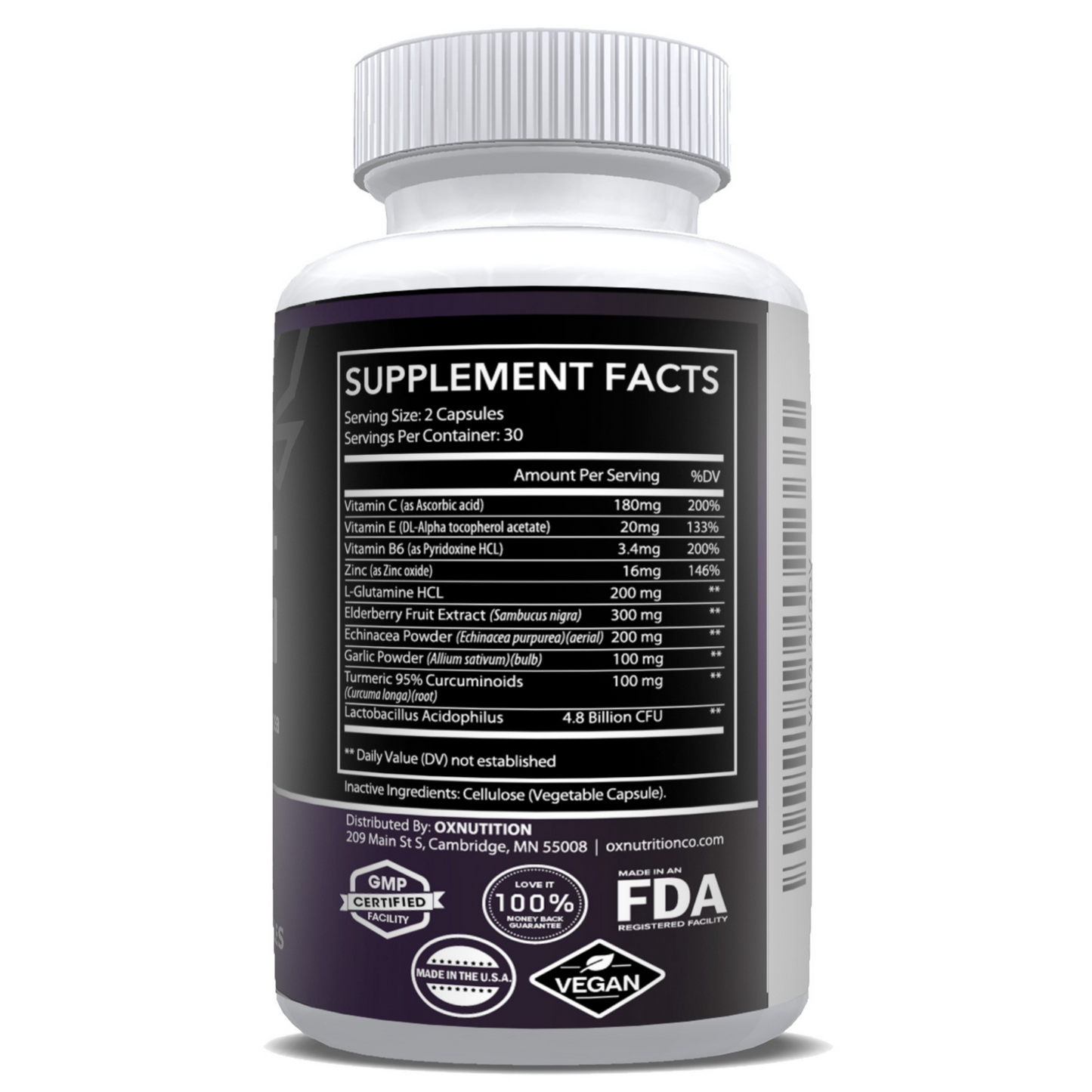 OXNUTRITION Immune + Total Support Capsules