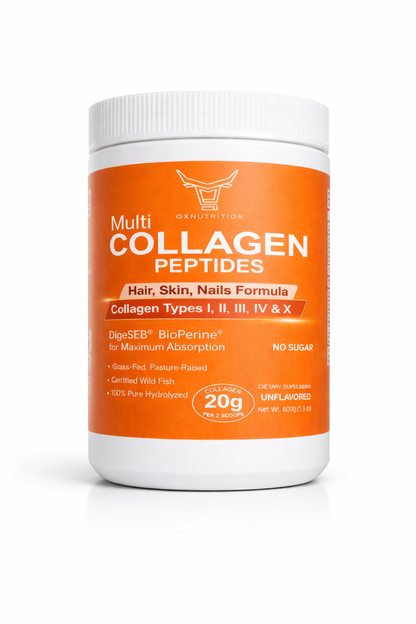 OXNUTRITION Multi Collagen Peptides Powder