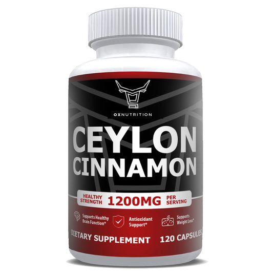 Support Healthy Blood Sugar Levels with OXNUTRITION Ceylon Cinnamon