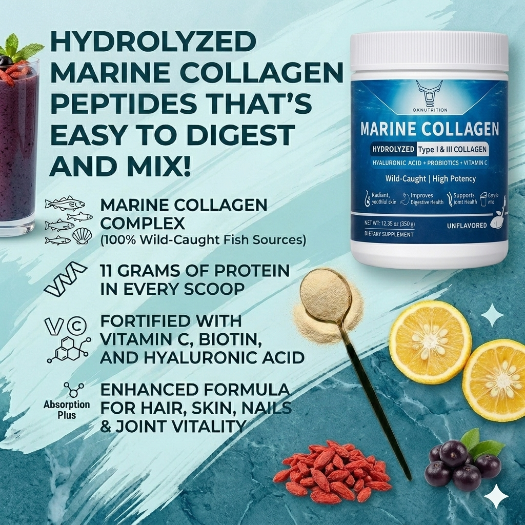 OXNUTRITION Wild-Caught Marine Collagen