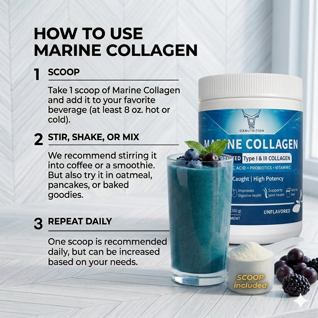 OXNUTRITION Wild-Caught Marine Collagen
