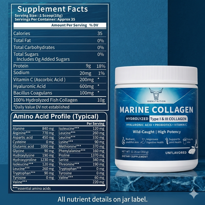 OXNUTRITION Wild-Caught Marine Collagen