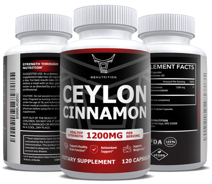 OXNUTRITION Ceylon Cinnamon